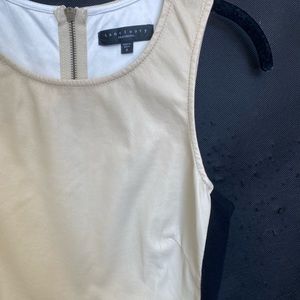 Sanctuary leather top: Size Small